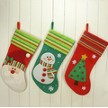 17" Christmas Ornament Stocking